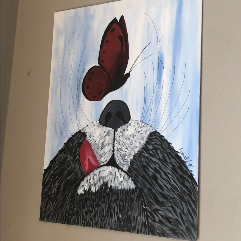 Painting for cat lovers!!! - Picture 2 of 2